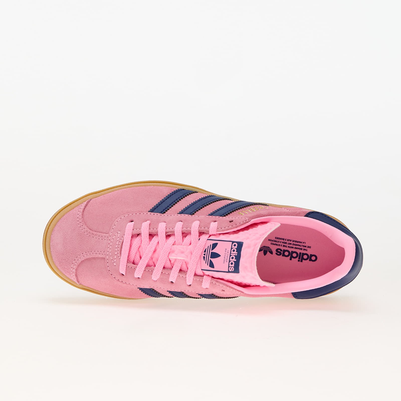 Damen Sneaker und Schuhe adidas Gazelle Bold W Pink Glow/ Victory Blue/ Gum4
