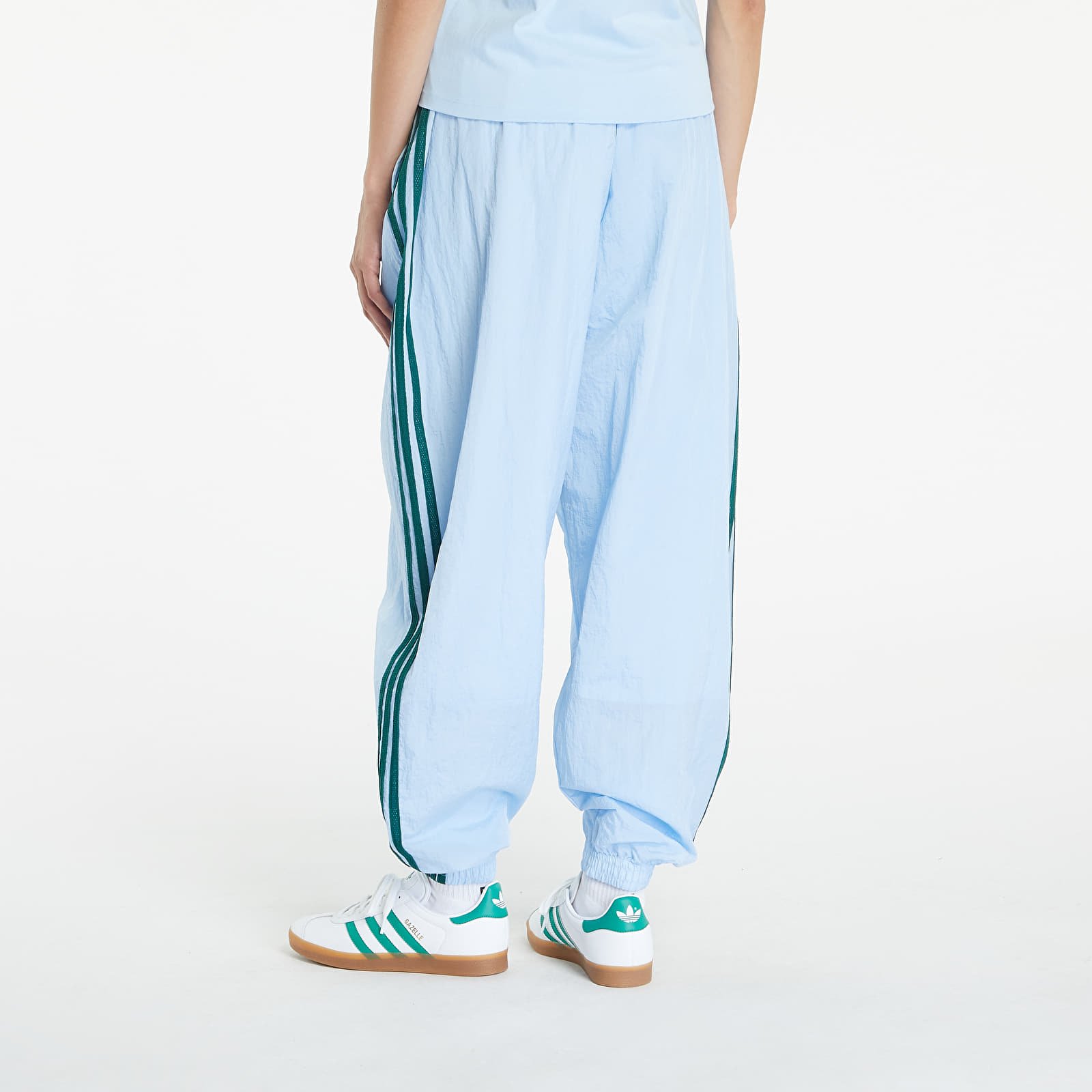 Šusťákové kalhoty adidas '80S Track Pants Clear Sky