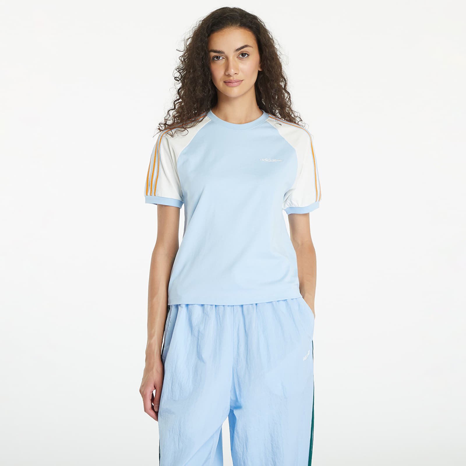 T-shirts adidas '80S Tee Clear Sky