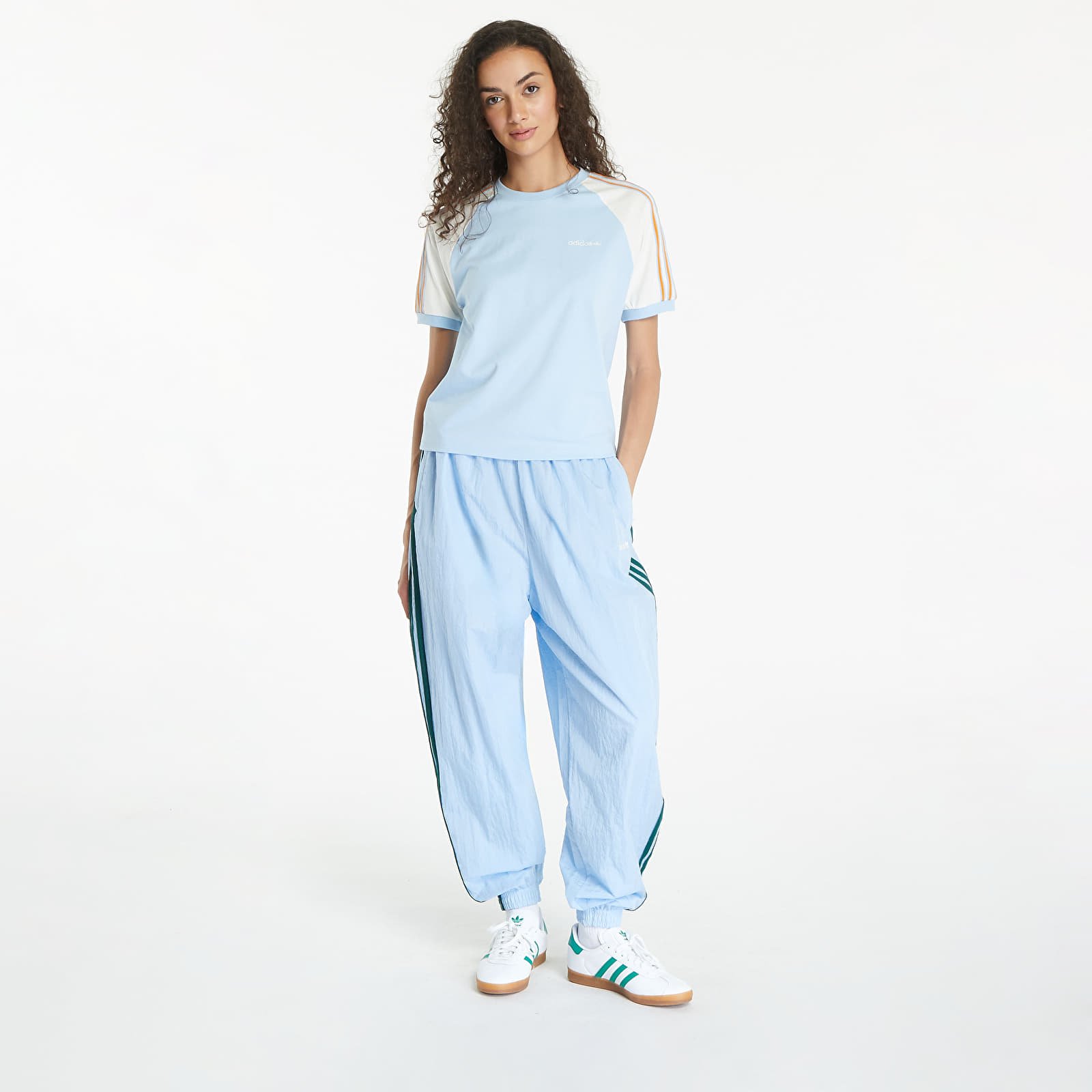 T-shirts adidas '80S Tee Clear Sky