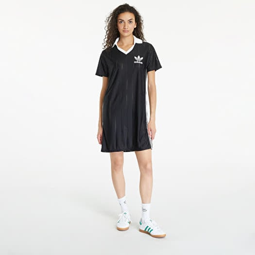 【Adidas コリア】 Adicolor 3-Stripes Pinstripe Dress CLOTHING - Adicolor 3-Stripes Pinstripe Dress - Green
