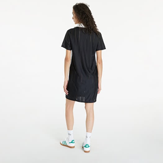 【Adidas コリア】 Adicolor 3-Stripes Pinstripe Dress CLOTHING - Adicolor 3-Stripes Pinstripe Dress - Green