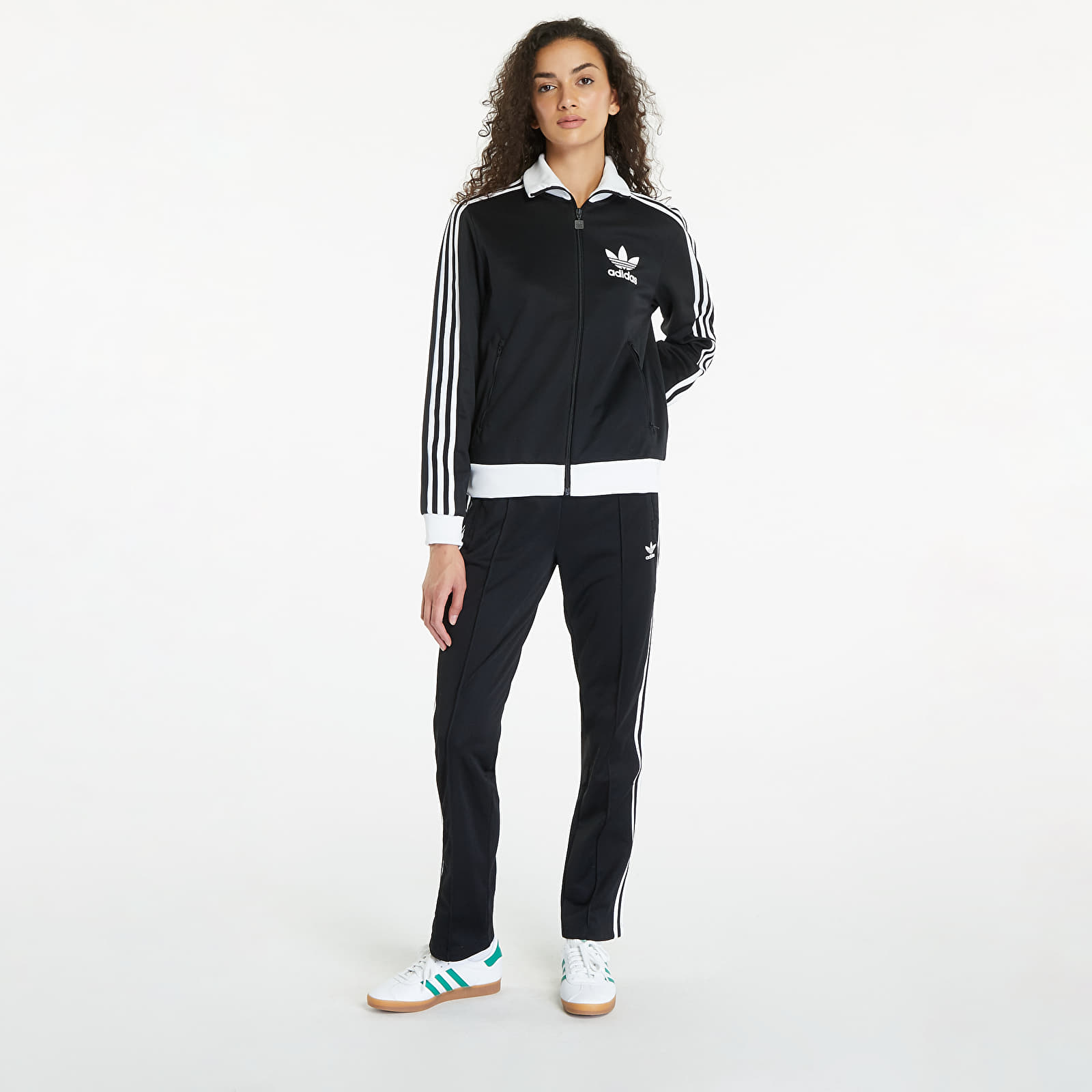 Kapucnis pulóverek és pulcsik adidas Beckenbauer Track Top Black