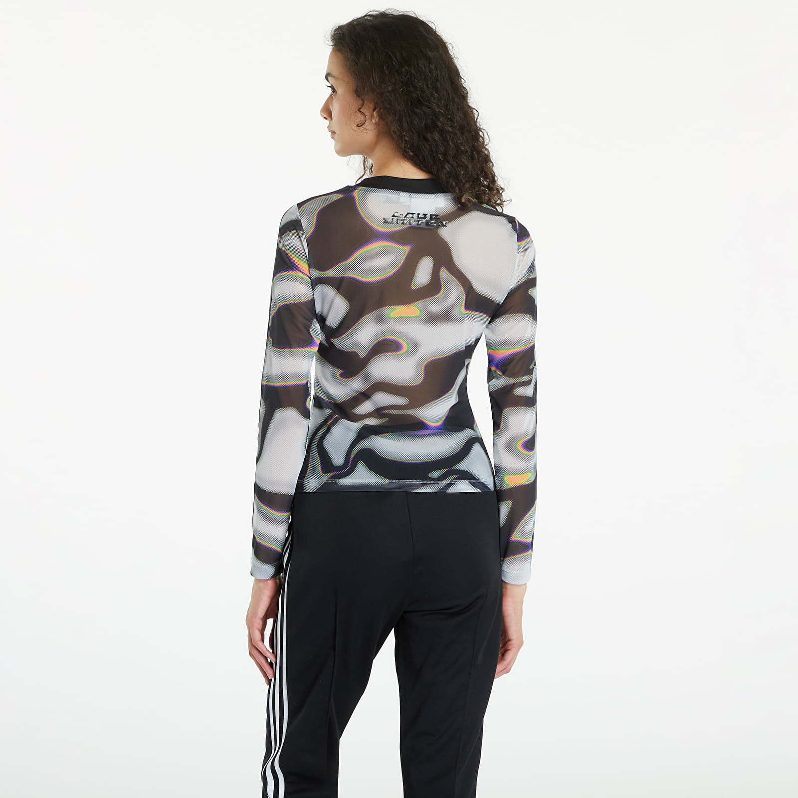 Camisetas adidas x Pabllo Vittar Pride Shiny Short Tee Multicolor/ Grey Two