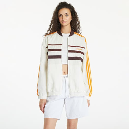 adidas '80S Track Top Off White/ Shadow Brown