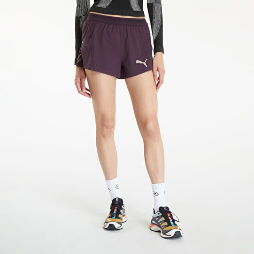 Shorts PUMA Run Ultraweave Velocity 3" W Running Shorts Midnight Plum