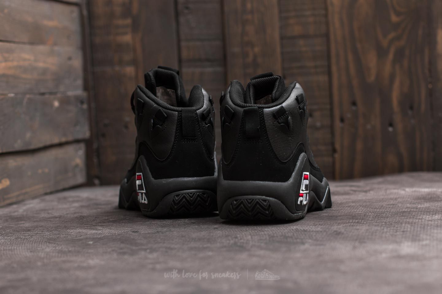 Мъжки кецове и обувки FILA 95 Black/ White/ Fila Red