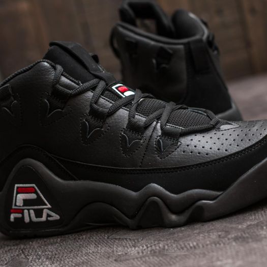 Men s shoes FILA 95 Black White Fila Red Footshop