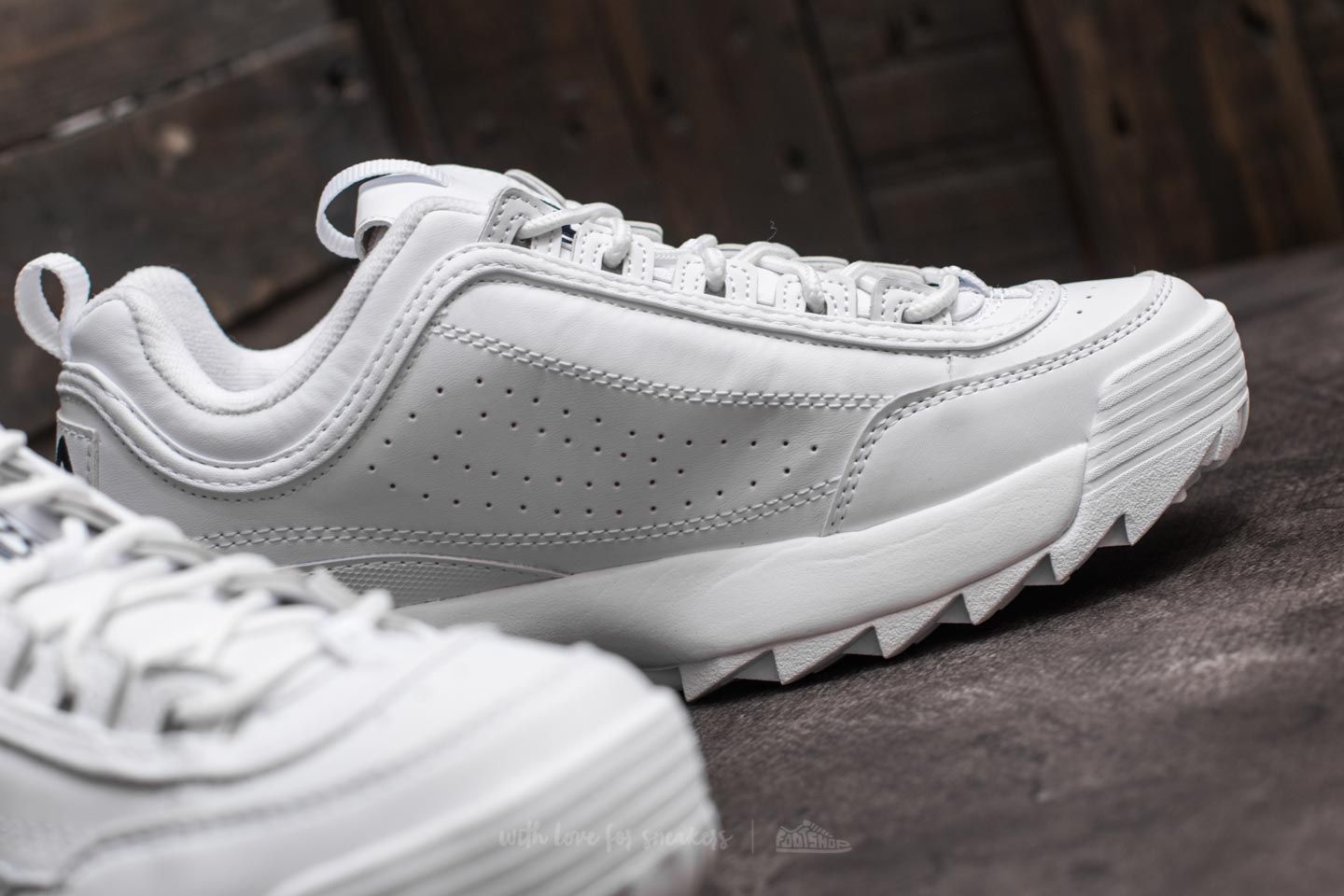 Women s shoes FILA Disruptor Low Wmn White Footshop
