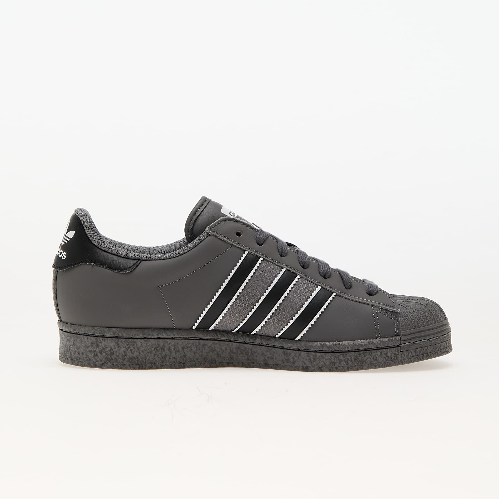 Herren Sneaker und Schuhe adidas Superstar Grey Four/ Core Black/ Ftw White