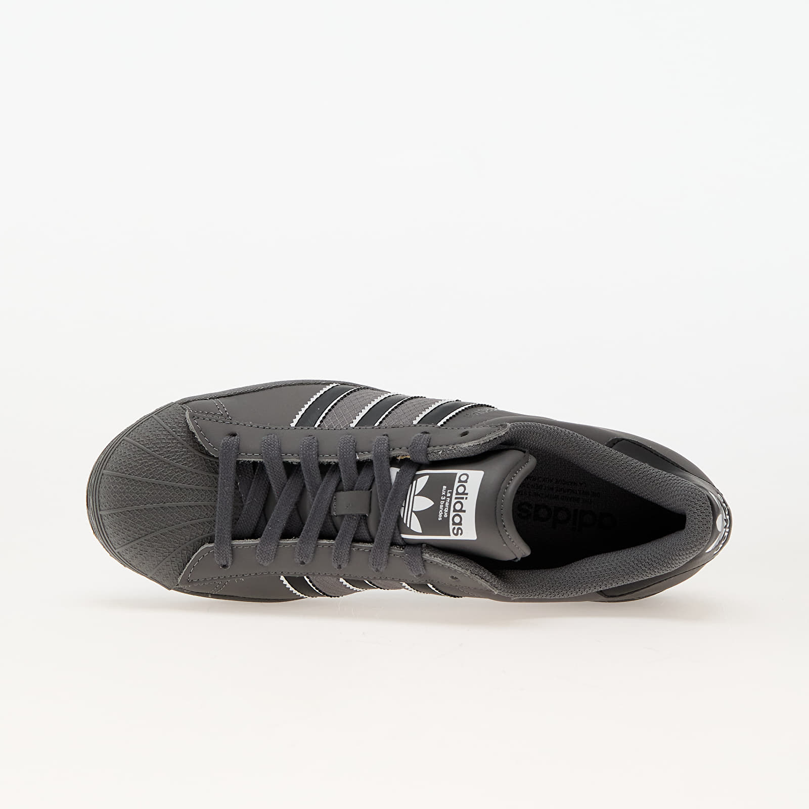 Herren Sneaker und Schuhe adidas Superstar Grey Four/ Core Black/ Ftw White