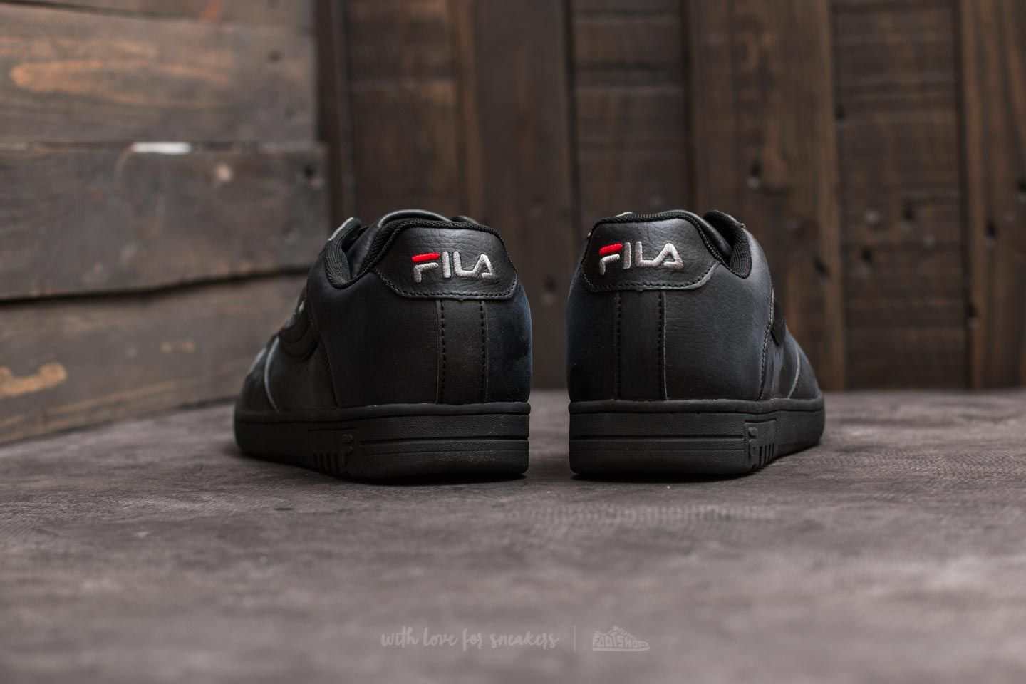 Men s shoes FILA FX100 Low Black Black Footshop