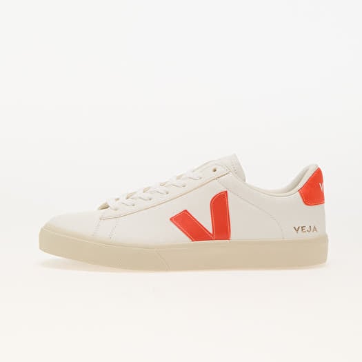 Veja Campo Chromefree Extra White/ Orange Fluo