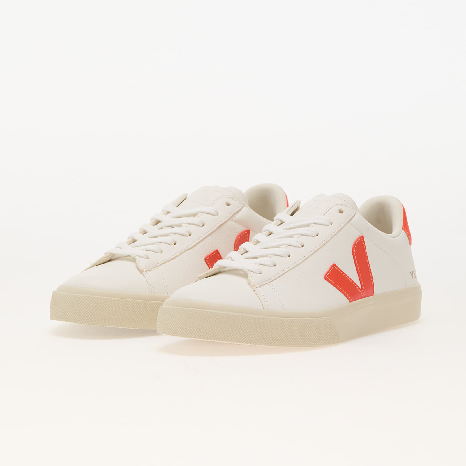Men's shoes Veja Campo Chromefree Extra White/ Orange Fluo
