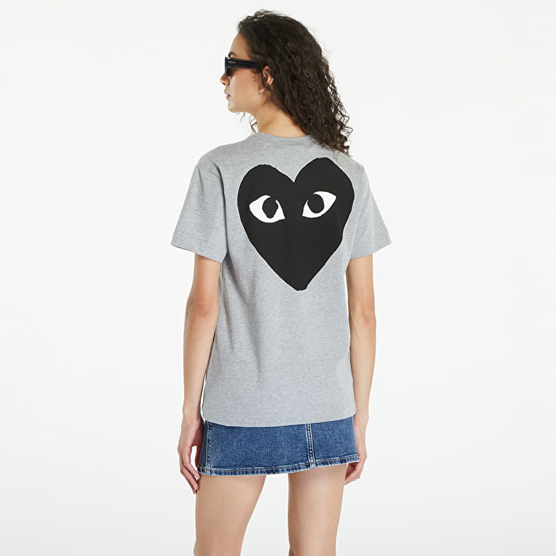 Tricouri Comme des Garçons PLAY Tee UNISEX Grey (AX-T072 GREY