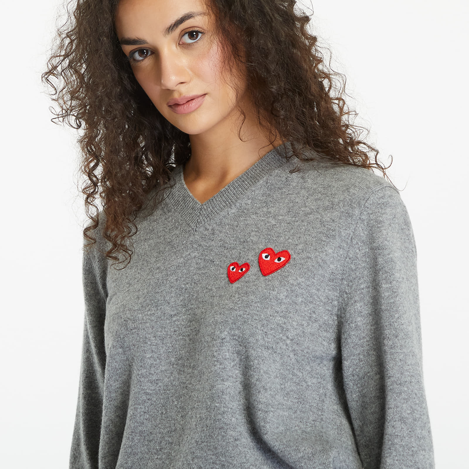 Puloveri Comme des Garçons PLAY Crewneck Sweater UNISEX Grey