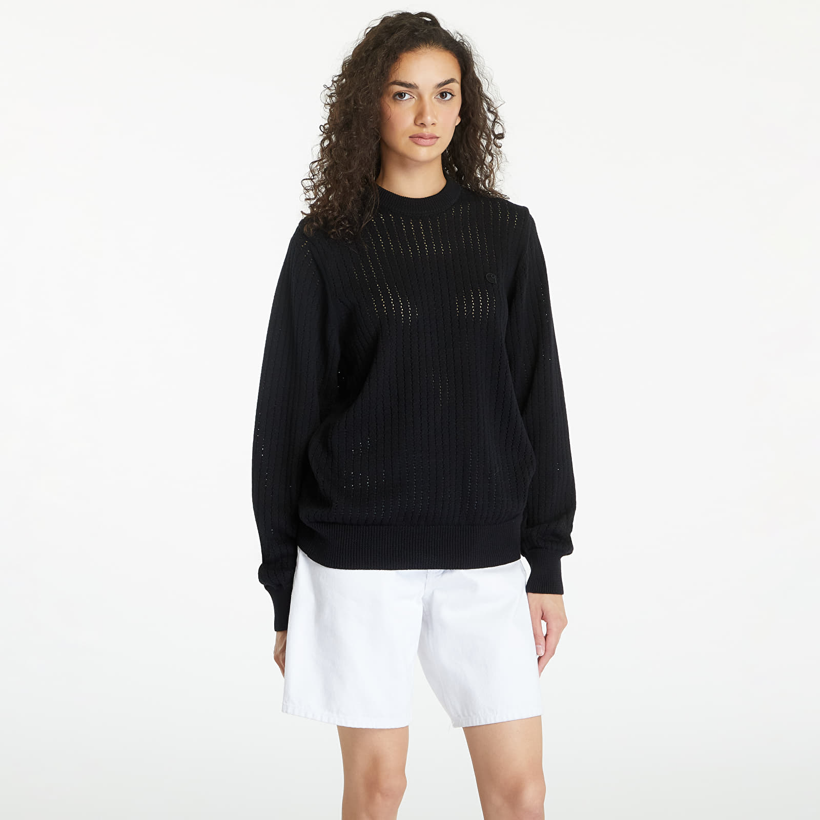 Pullover Carhartt WIP Calen Sweater UNISEX Black