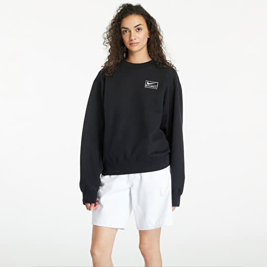 Stussy black crew neck discount