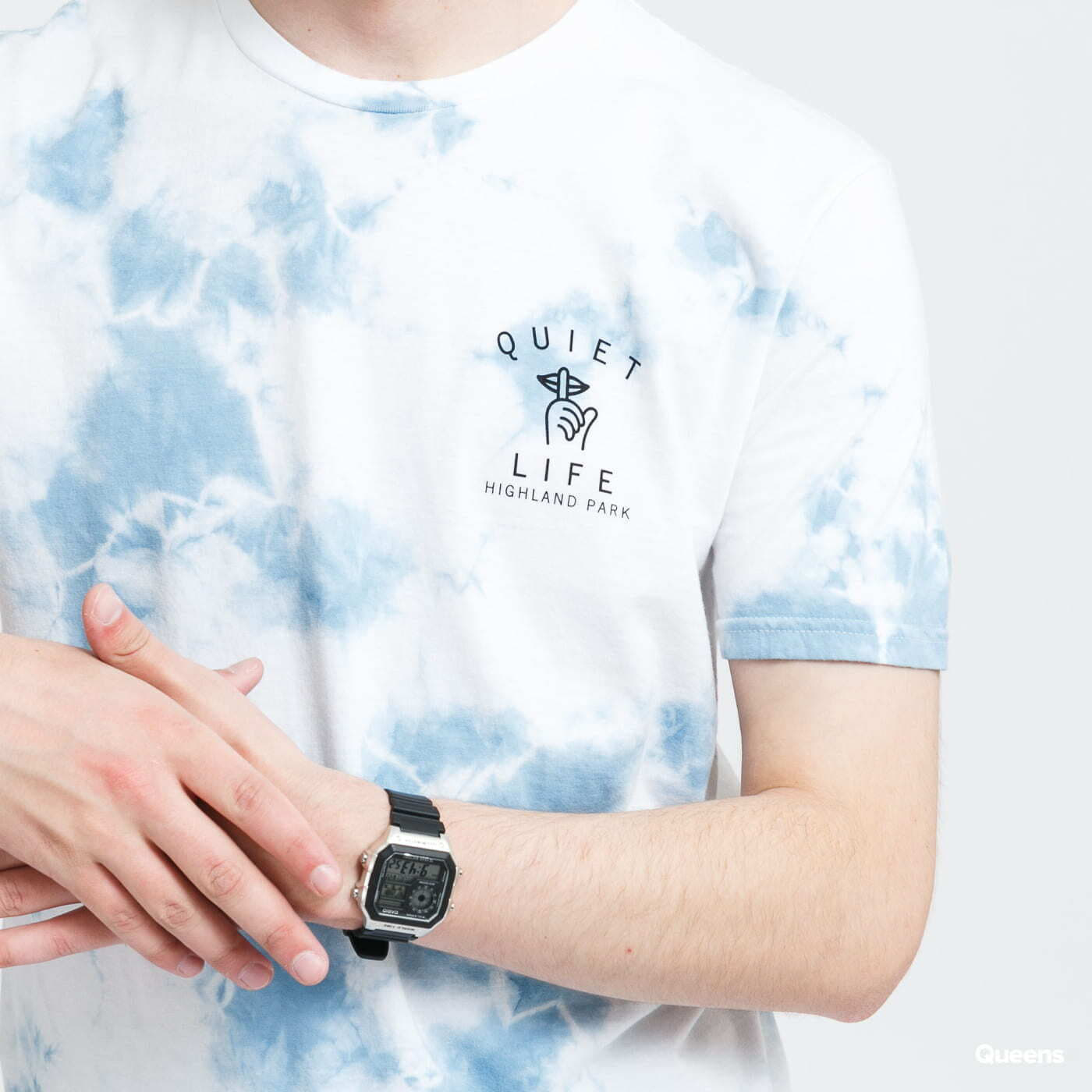 Men's T-shirts The Quiet Life Quiet Life Shop Premium T-Shirt White/ Blue