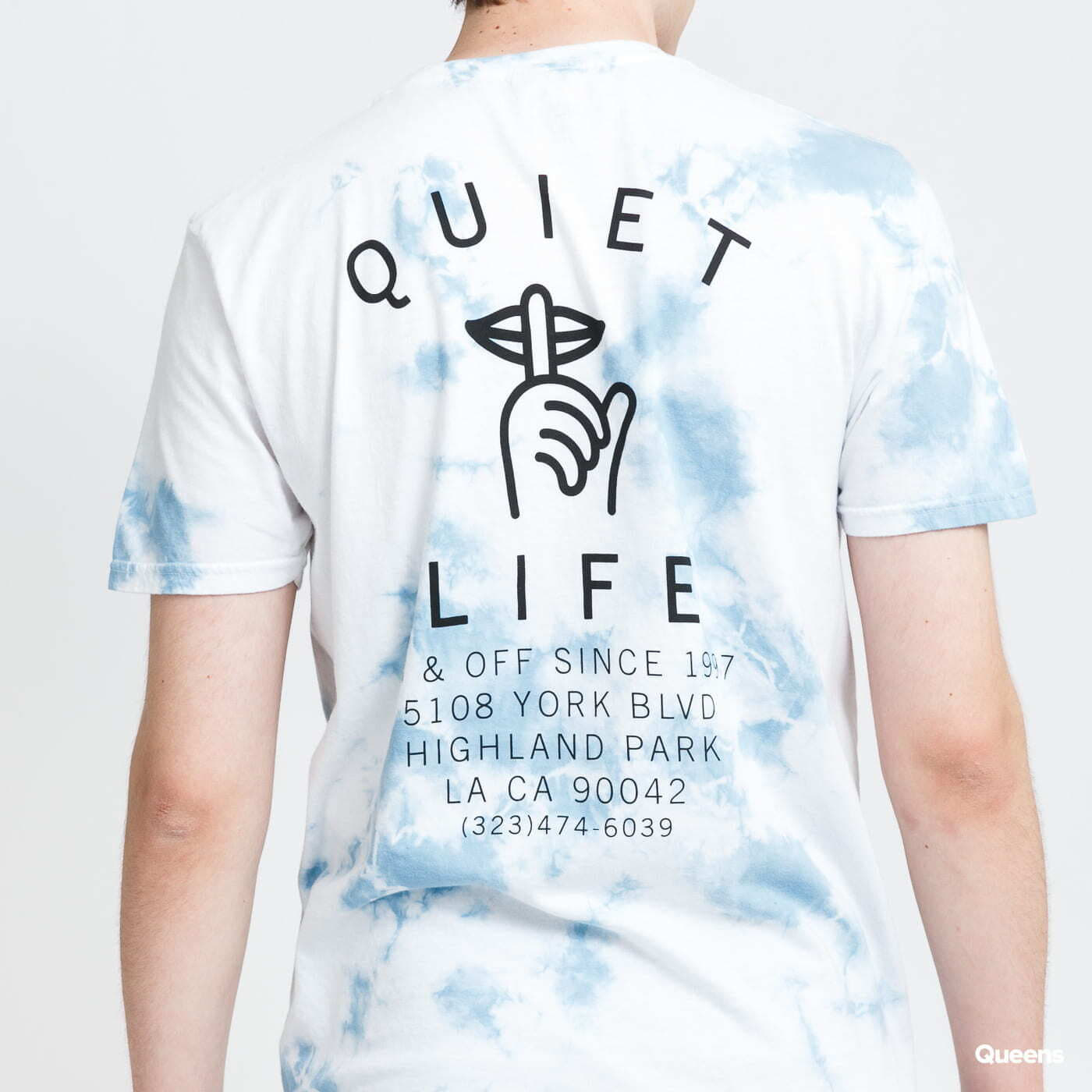 Men's T-shirts The Quiet Life Quiet Life Shop Premium T-Shirt White/ Blue