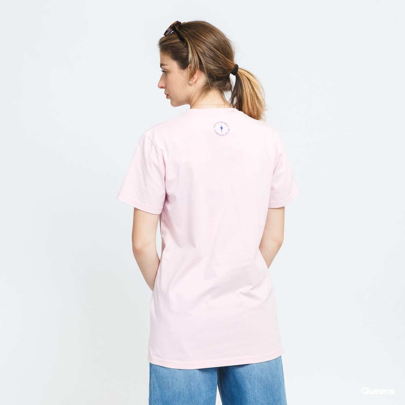 Damen T-Shirts  Girls Are Awesome Messy Morning Tee Pink