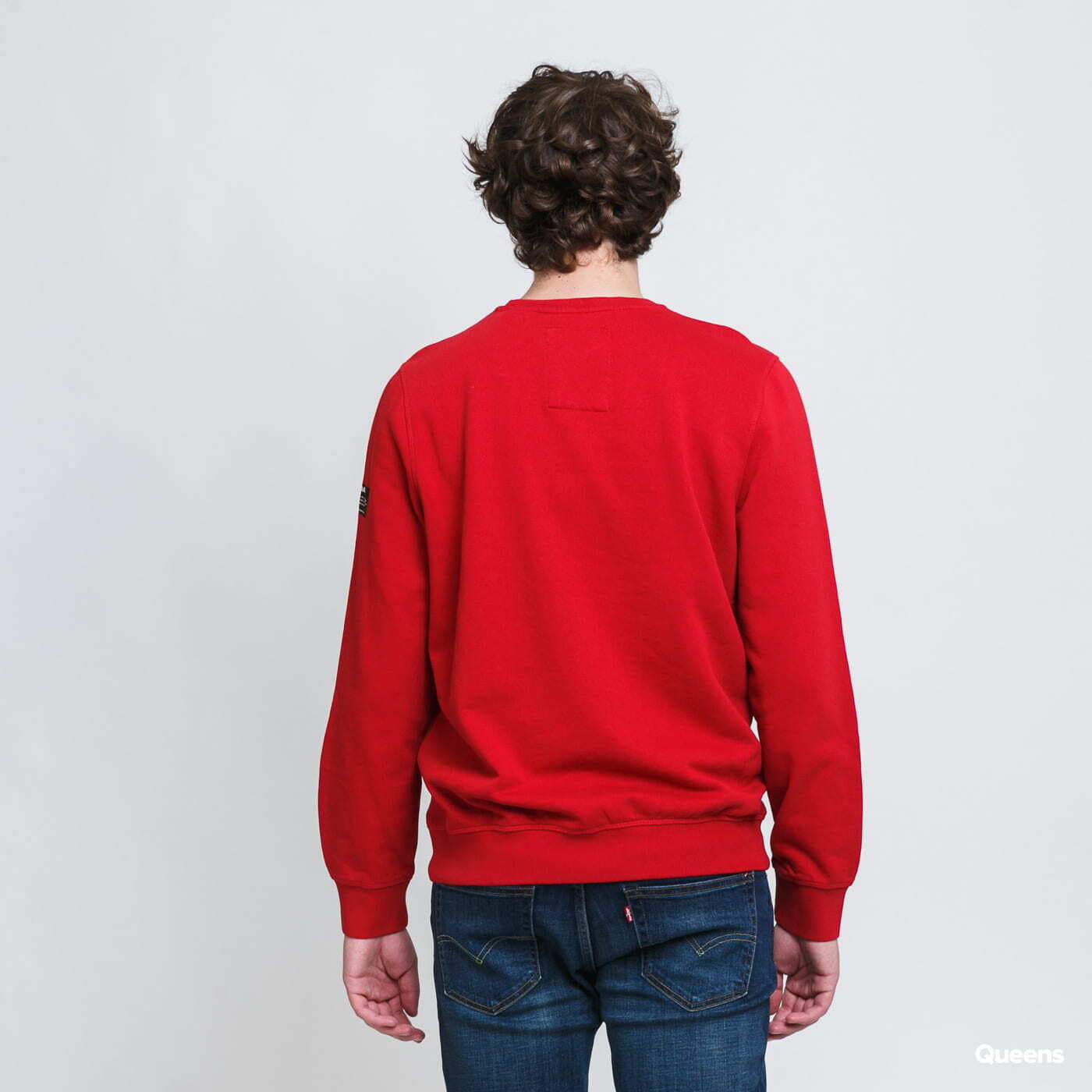 Bluzy z kapturem Ecoalf Barderalf Sweatshirt Red