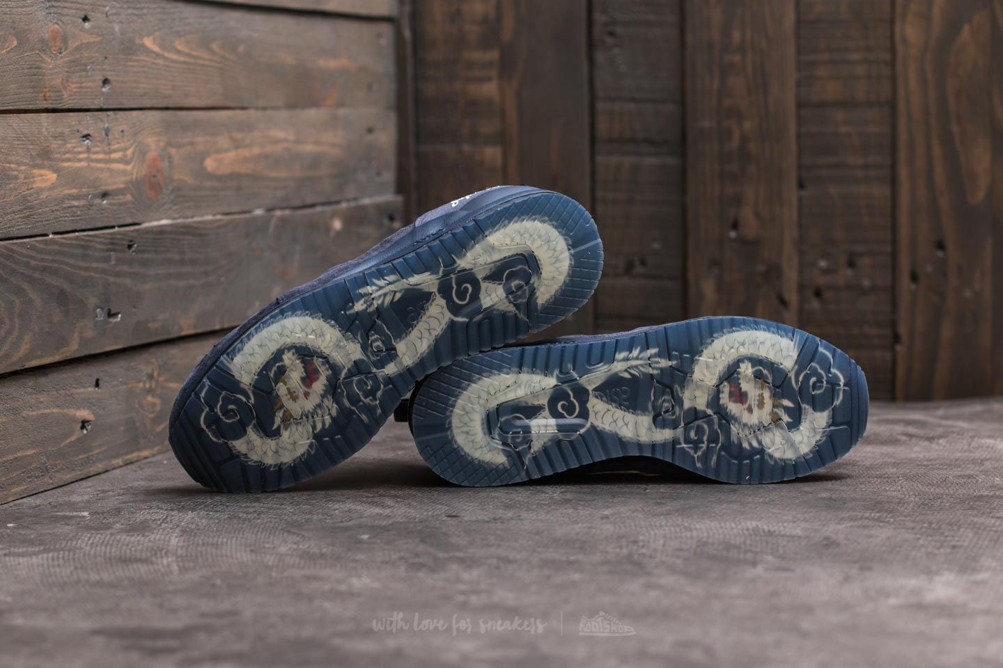 Herren Sneaker und Schuhe Asics Tiger Gel-Lyte III x Beams Navy/ Navy/ Cream
