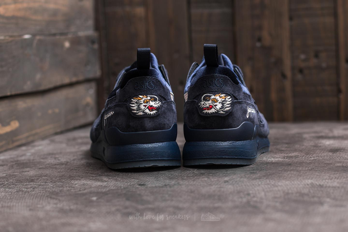 Herren Sneaker und Schuhe Asics Tiger Gel-Lyte III x Beams Navy/ Navy/ Cream