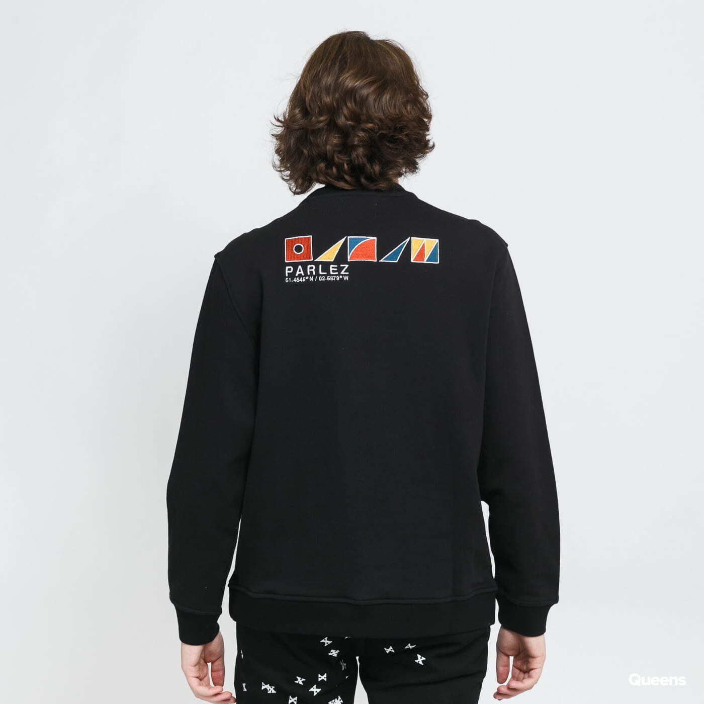 Men's hoodies Parlez Huzzar Pullover Black