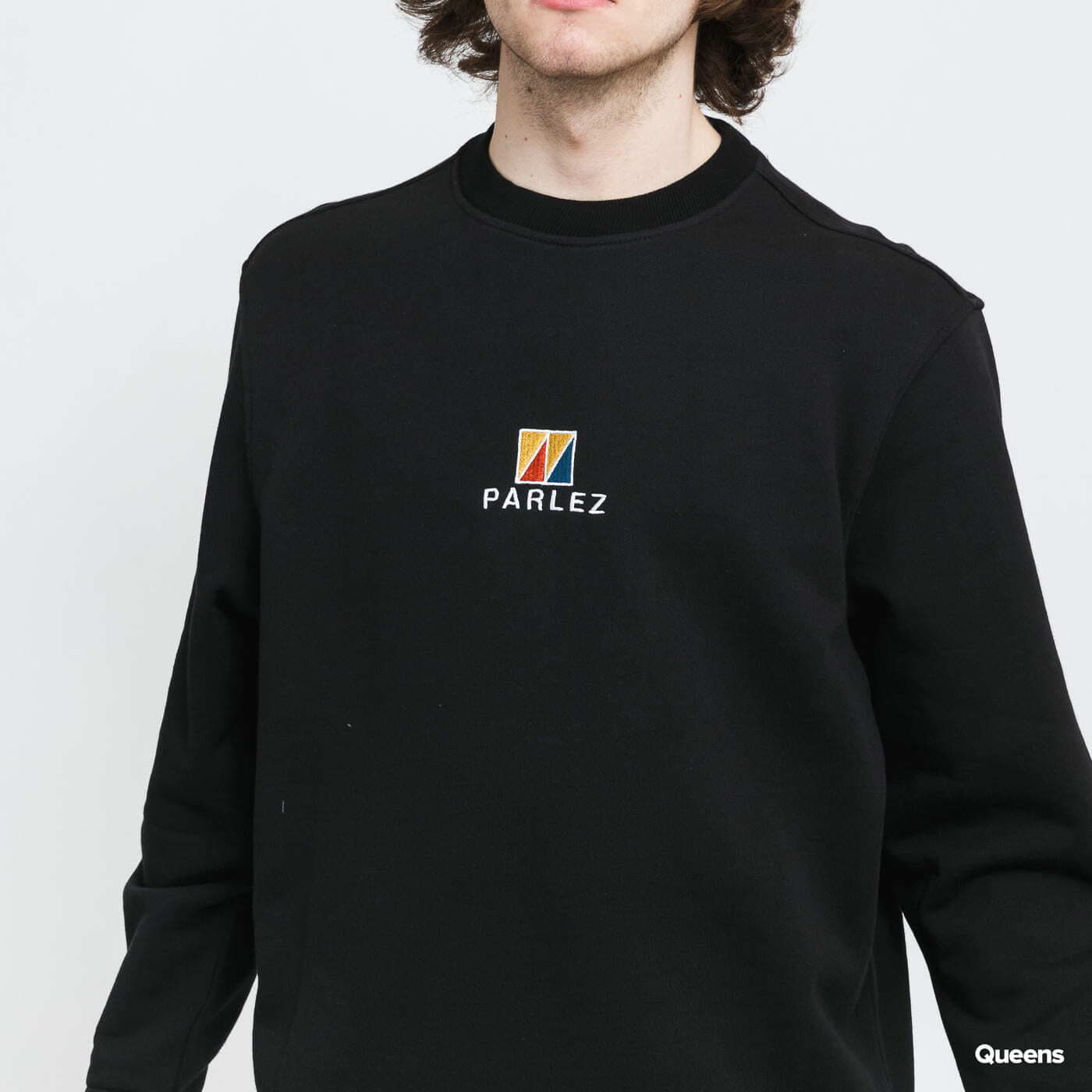 Men's hoodies Parlez Huzzar Pullover Black