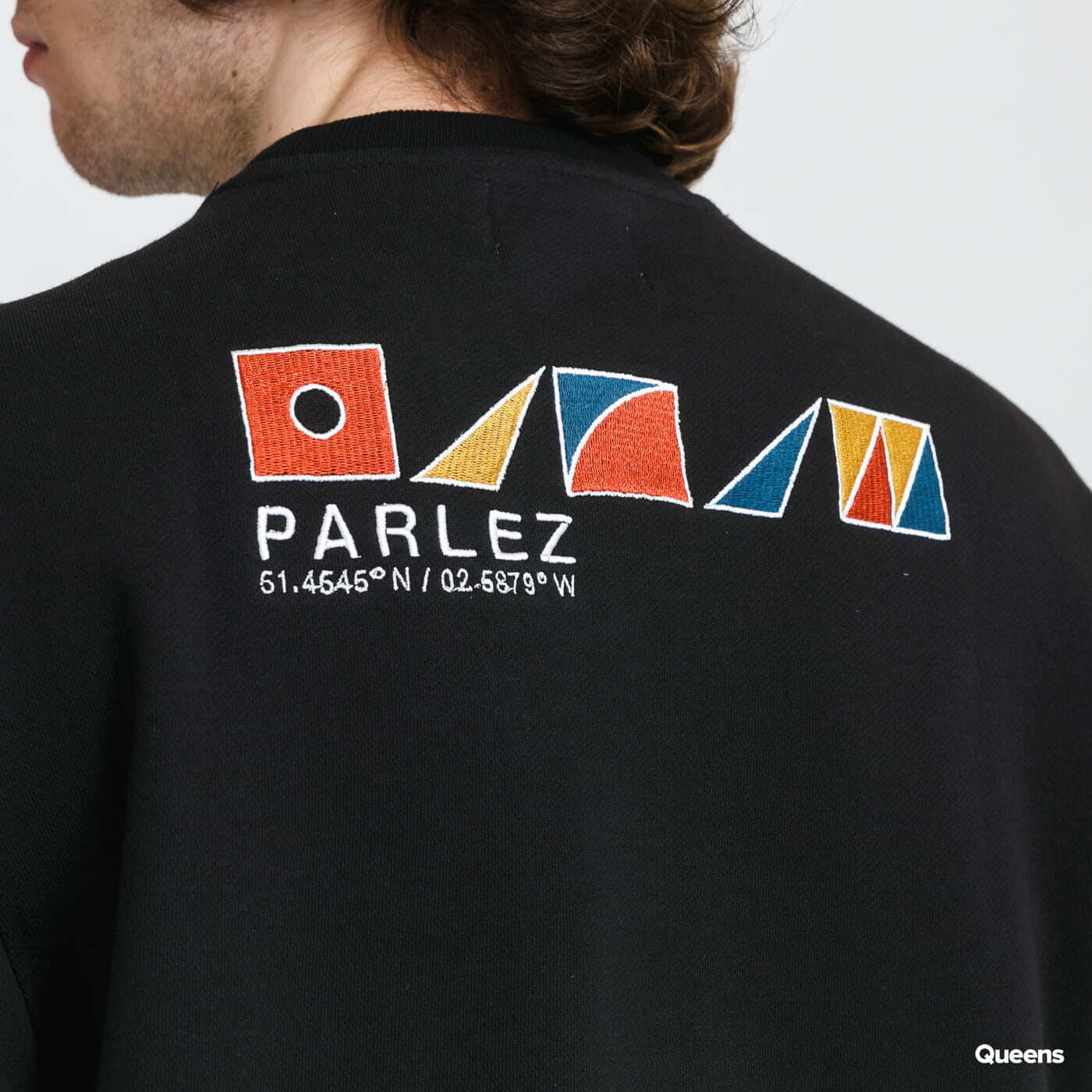 Men's hoodies Parlez Huzzar Pullover Black