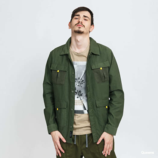 Mens cargo jacket olive online