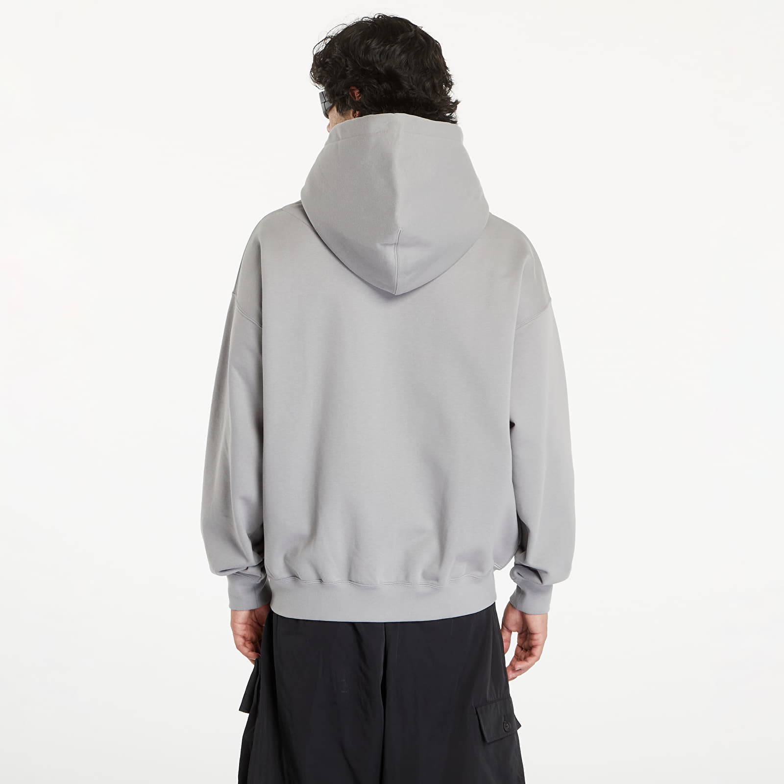 Kapucnis pulóverek és pulcsik Y-3 Logo Zip Hoodie UNISEX Charcolar Solid Grey