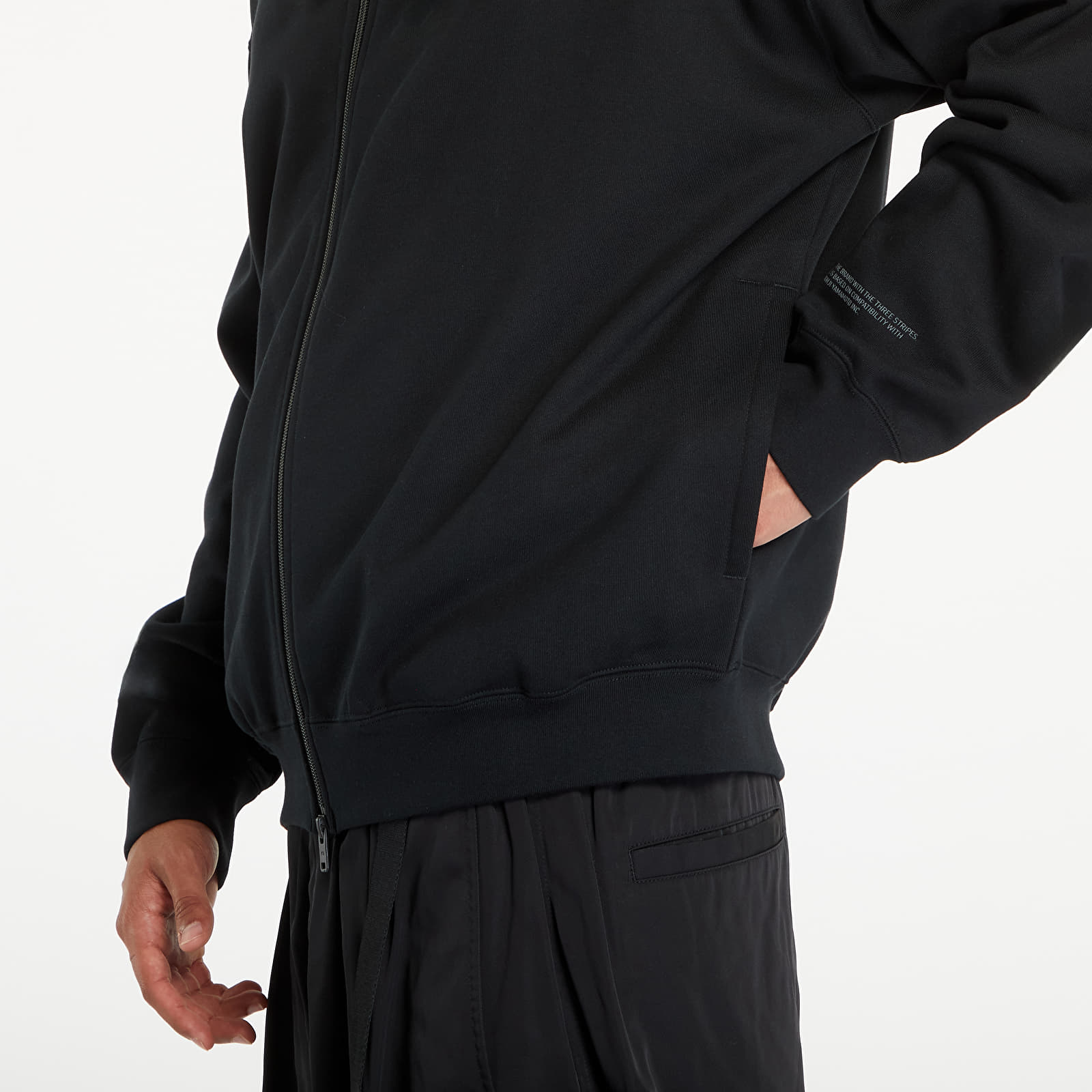 Hættetrøjer og sweatshirts Y-3 Logo Zip Hoodie UNISEX Black