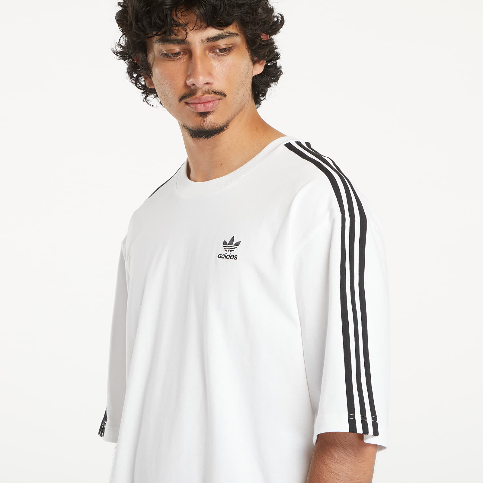 Pólók adidas Oversized Short Sleeve Tee White