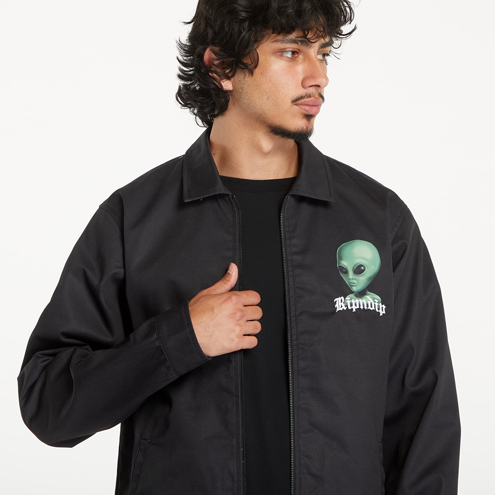Jackets RIPNDIP We Come In Peace Workman Jacket Black