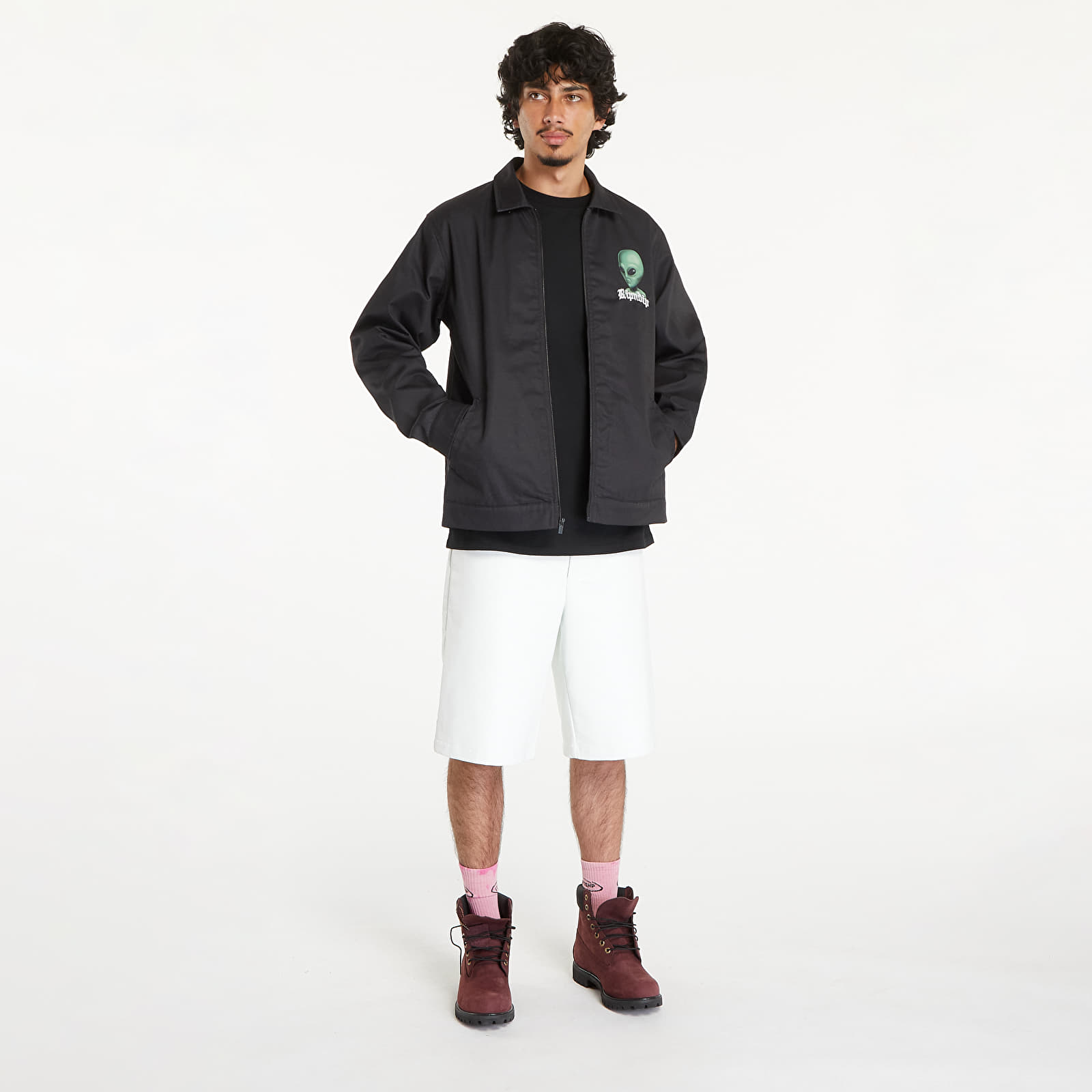 Jackets RIPNDIP We Come In Peace Workman Jacket Black