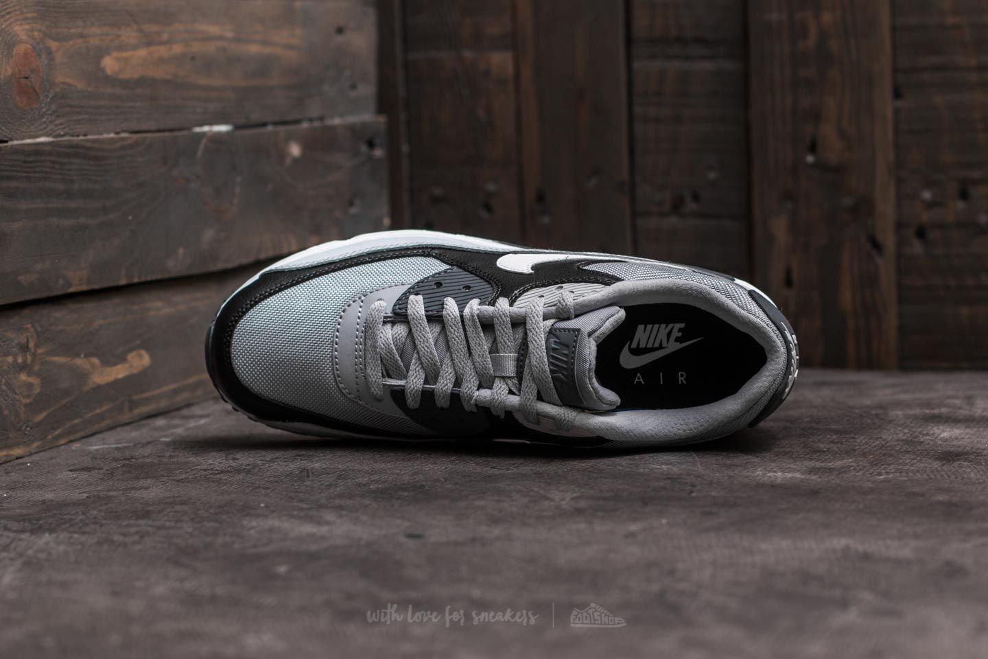 Men's shoes Nike Air Max 90 Essential Wolf Grey/ White-Pure Platinum