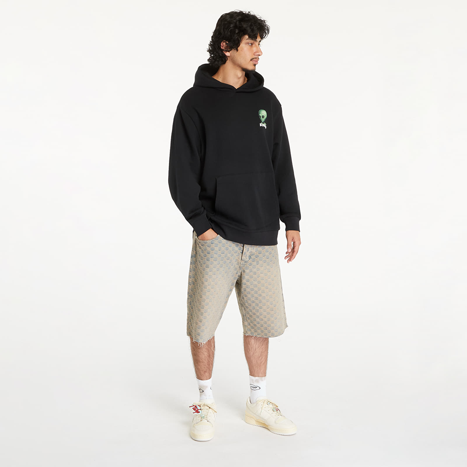 Mikiny RIPNDIP We Come In Peace Hoodie Black