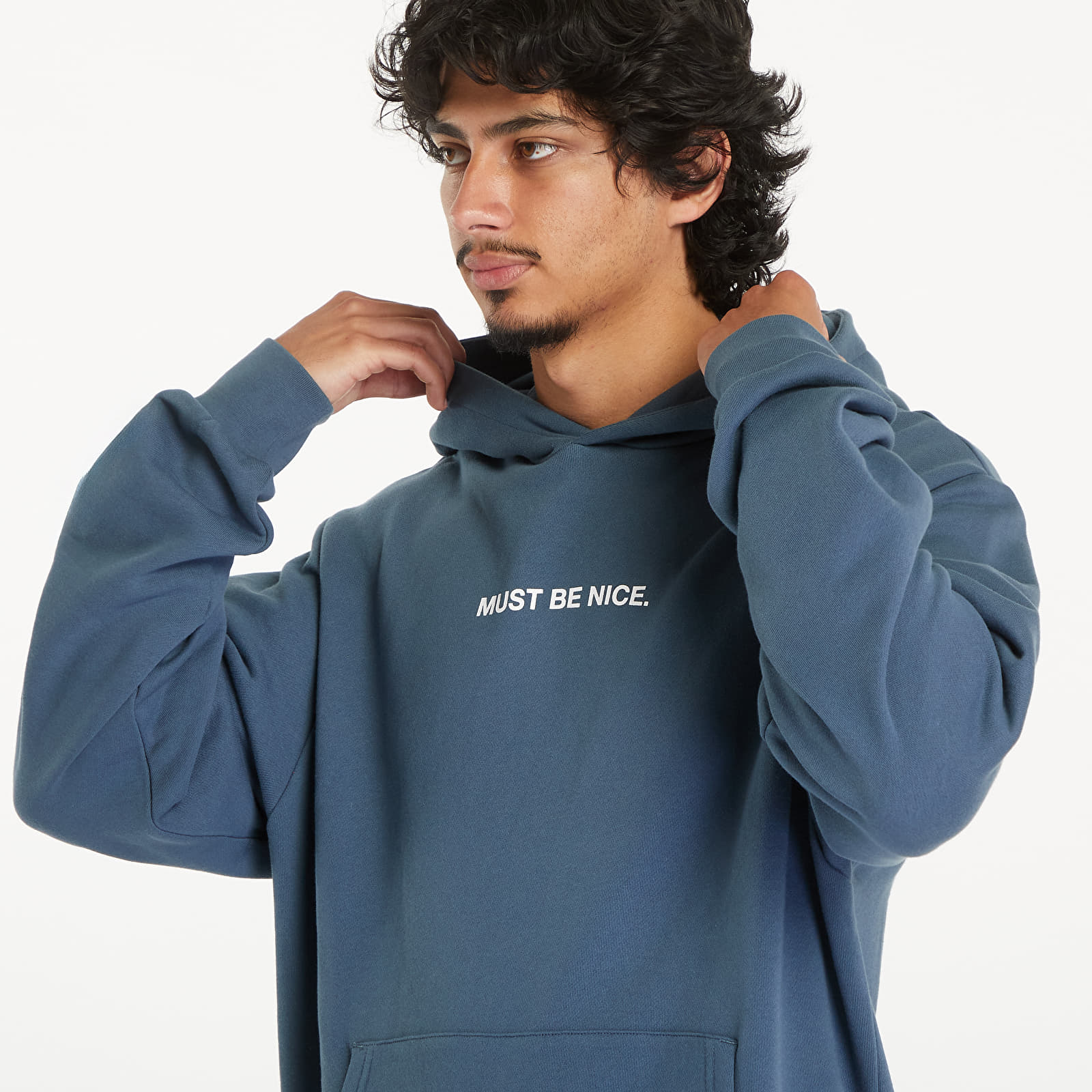 Hoodies and sweatshirts  RIPNDIP Must Be Nice Hoodie Storm Blue