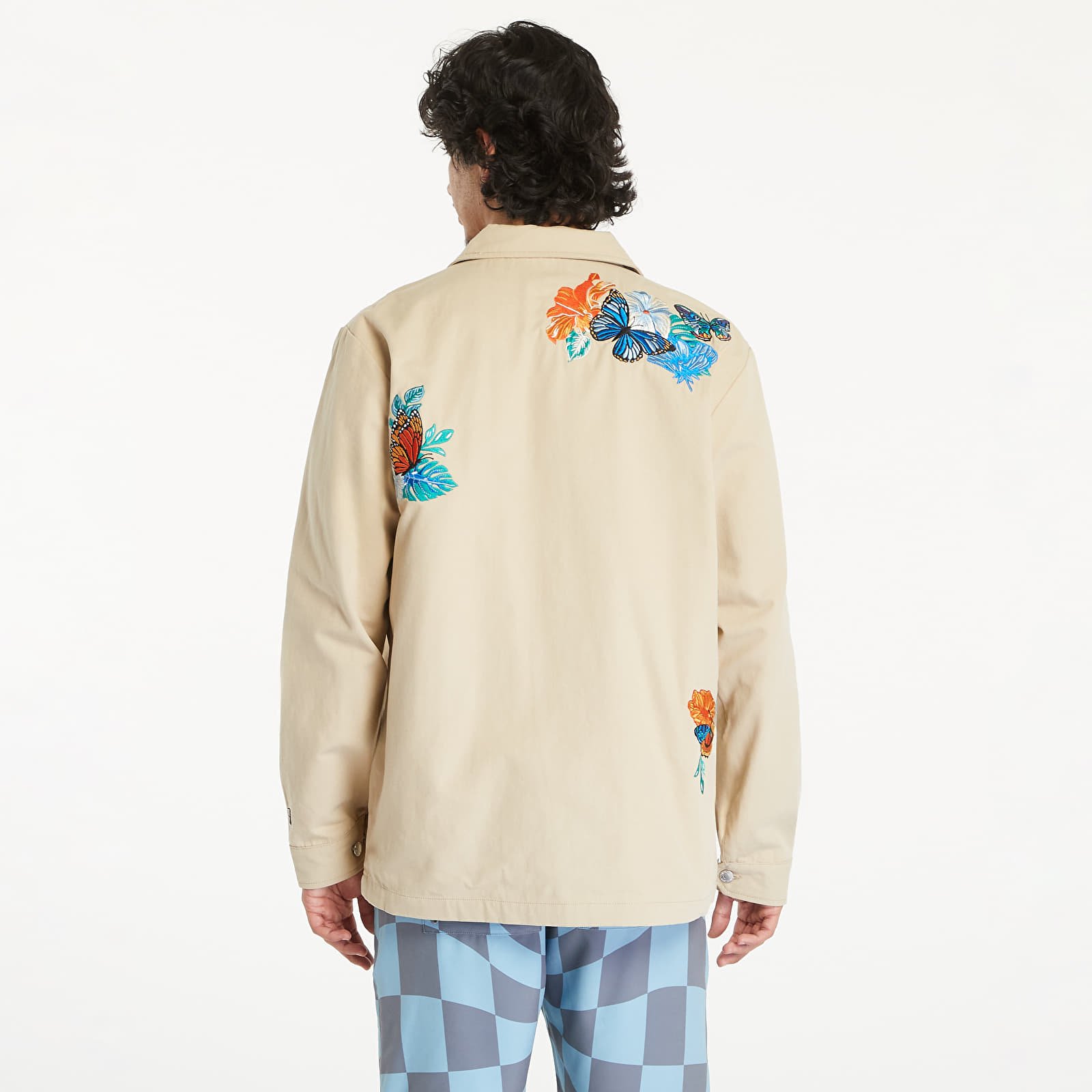 Bundy RIPNDIP Los Ripndip Twill Coaches Jacket Khaki