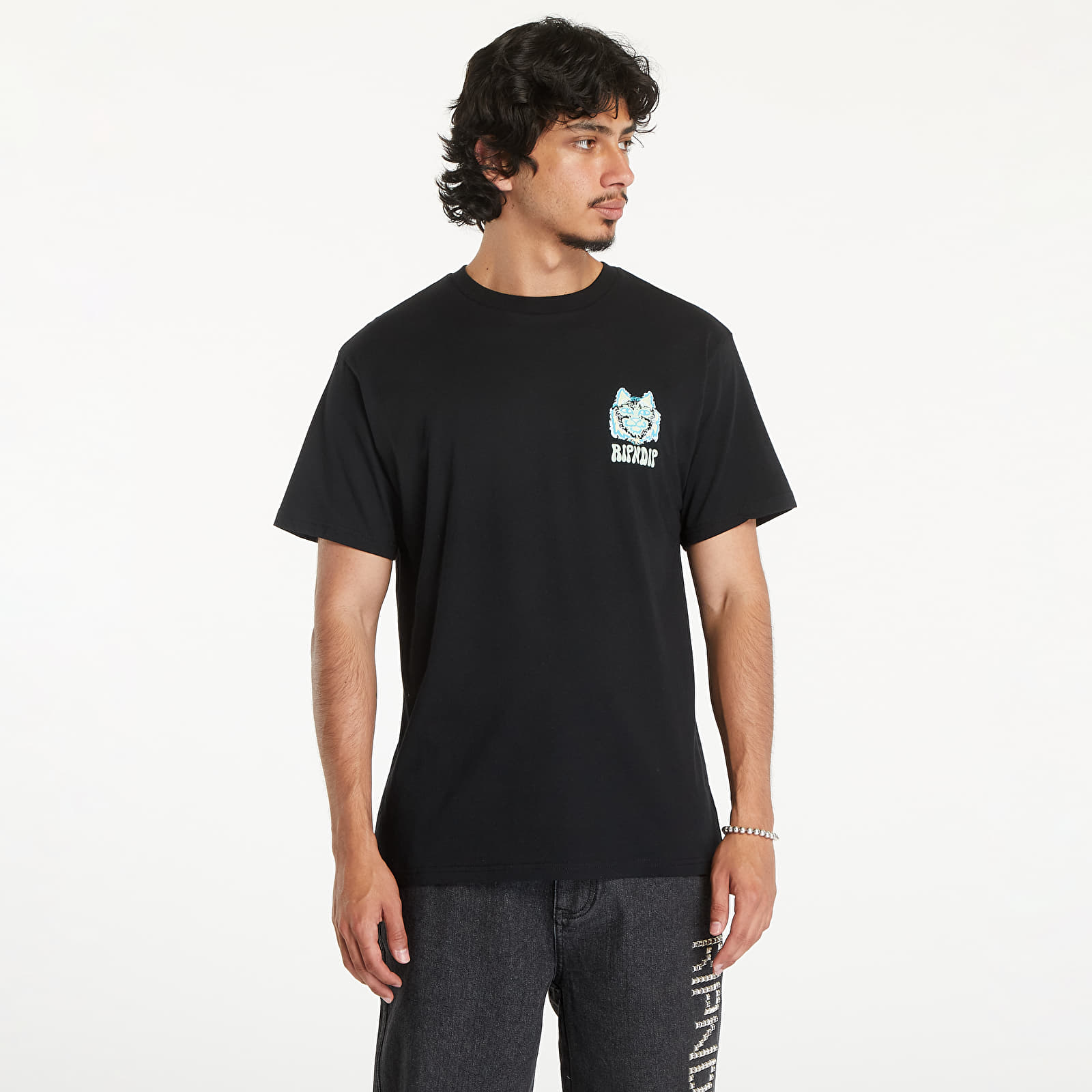 Pólók RIPNDIP Nerm Wave Short Sleeve Tee Black