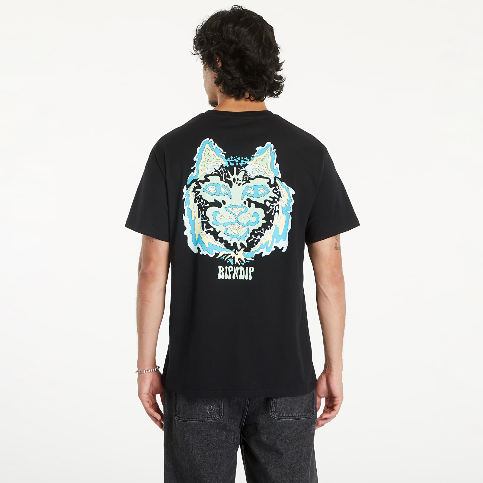 Pólók RIPNDIP Nerm Wave Short Sleeve Tee Black