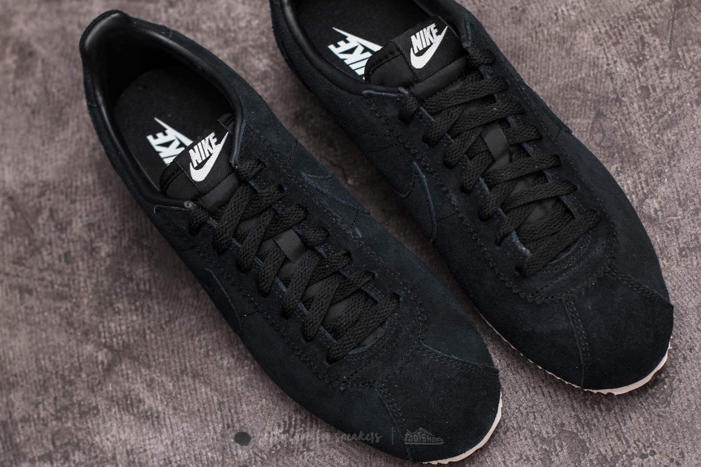 Herren Sneaker und Schuhe Nike Classic Cortez SE Black/ Black-Summit White