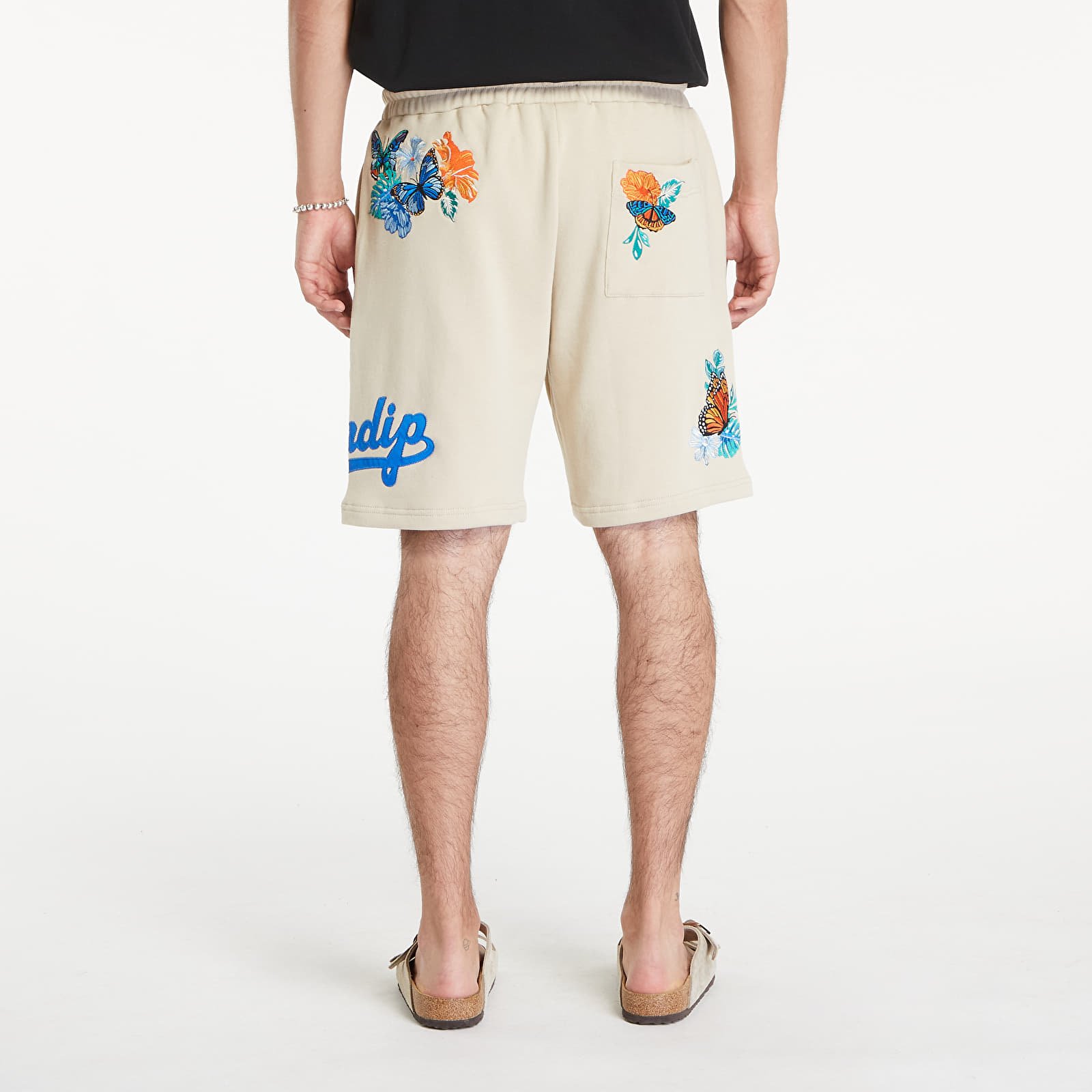 Kraťasy RIPNDIP Los Ripndip Sweatshorts Off White