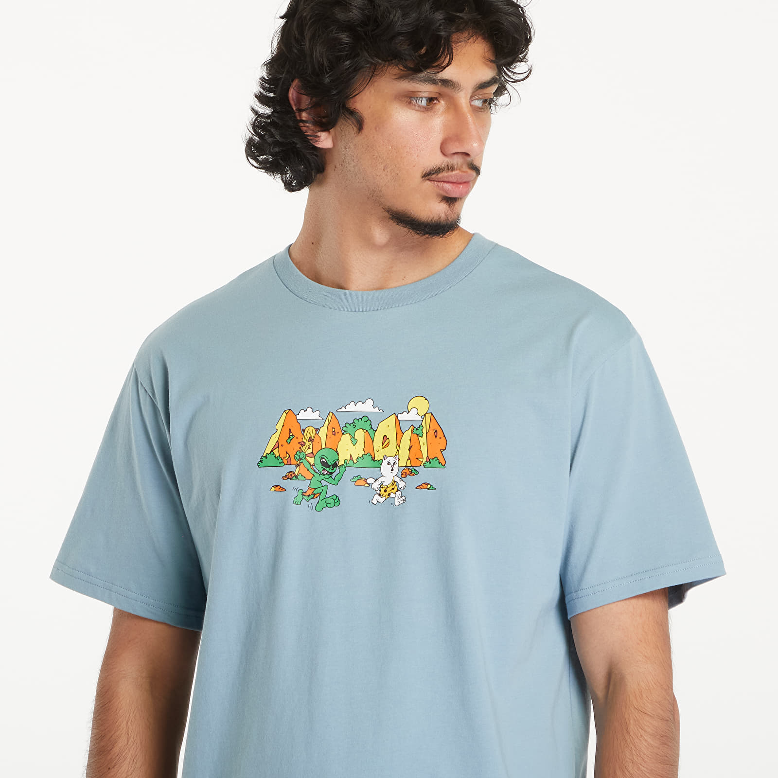 Pólók RIPNDIP Cavenerm Short Sleeve Tee Slate