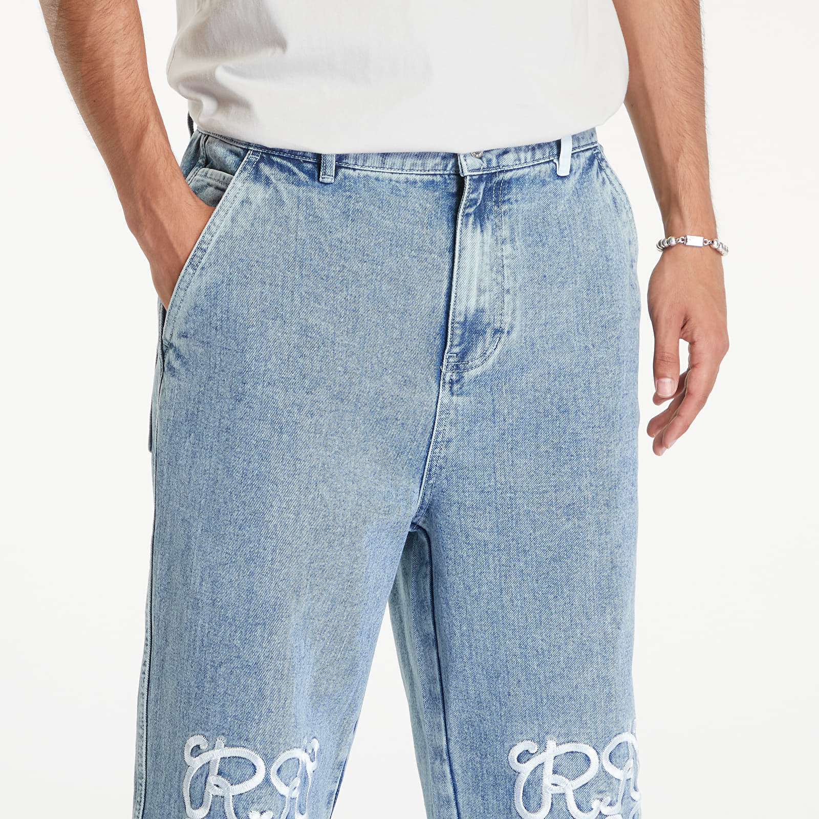 Мъжки панталон RIPNDIP Ranagram Denim Pants Medium Wash