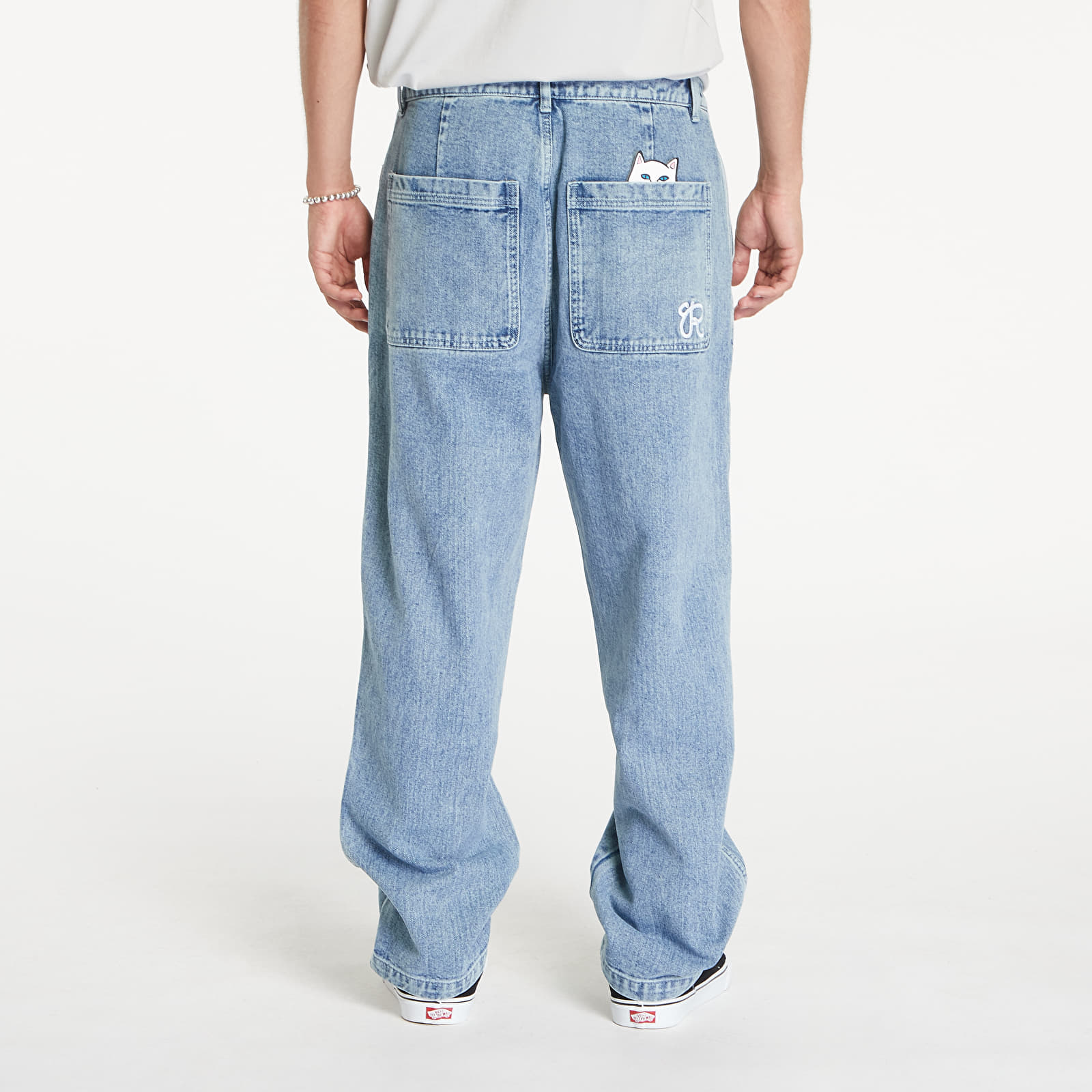 Мъжки панталон RIPNDIP Ranagram Denim Pants Medium Wash