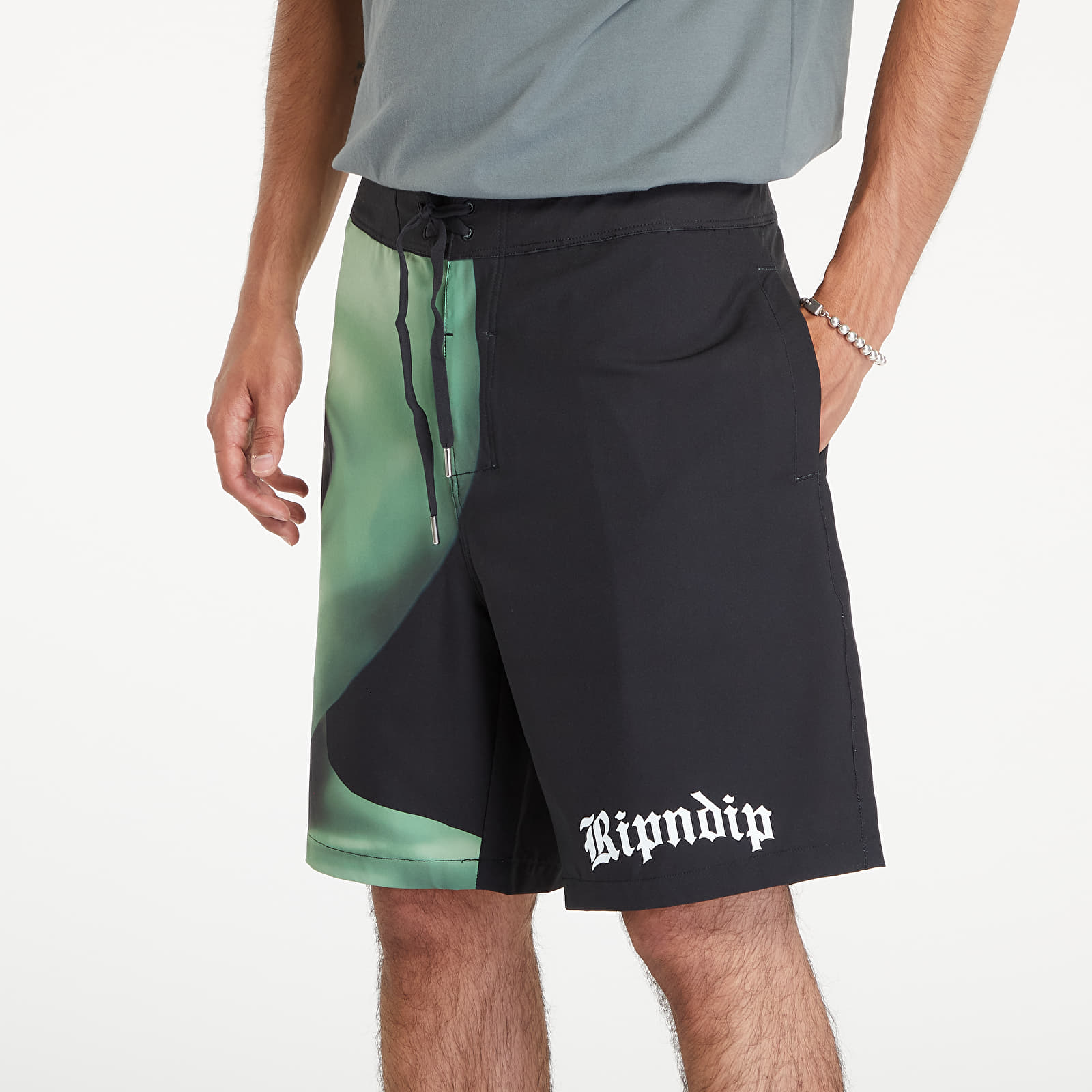 Plavky RIPNDIP We Come In Peace Swim Shorts Black