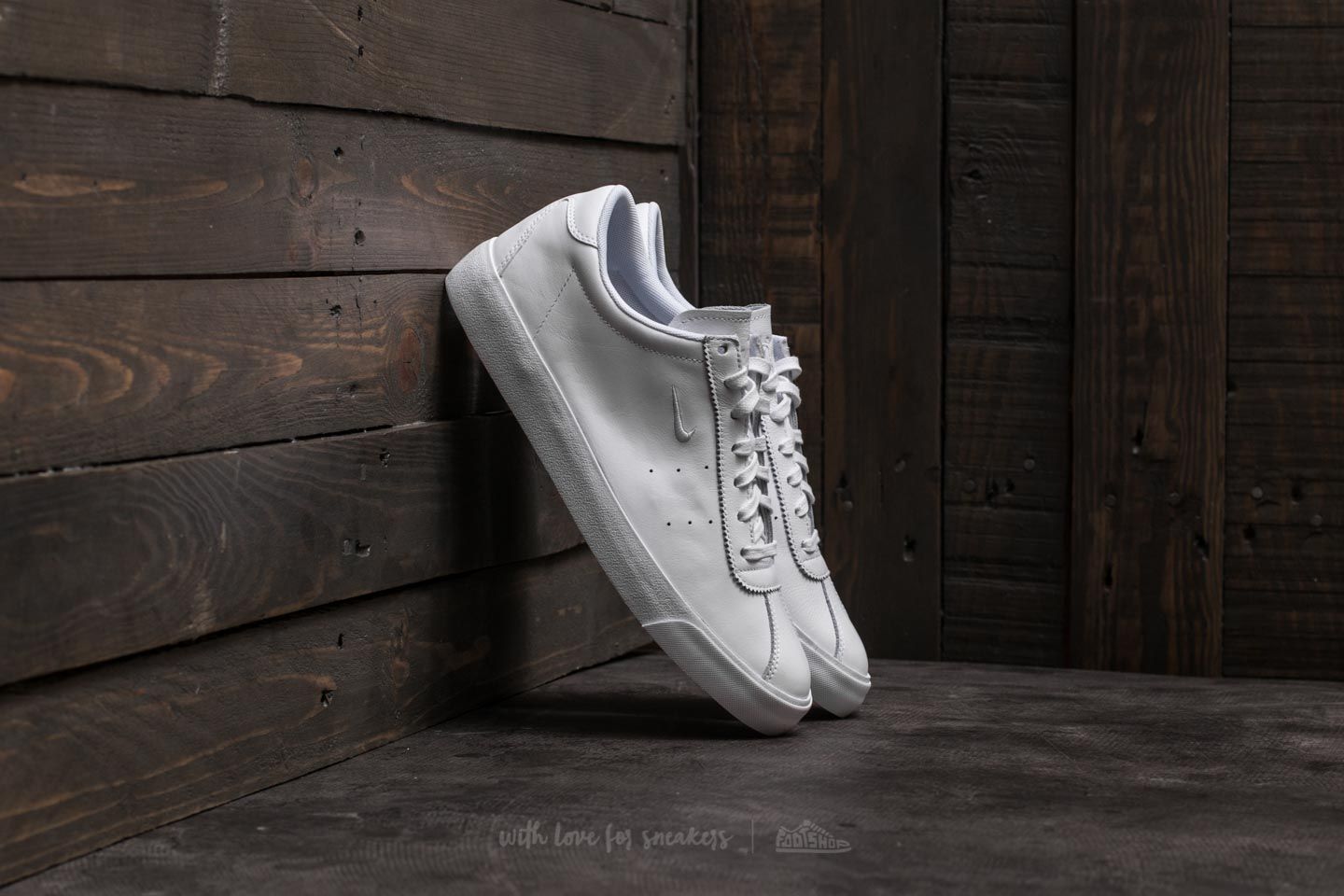 Zapatillas Hombre Nike Match Classic Leather White/ White